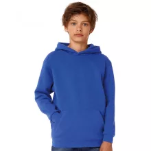 Gyerek kapucnis hosszú ujjú pulóver B and C Hooded/kids Sweat 12/14 (152/164), Türkizkék