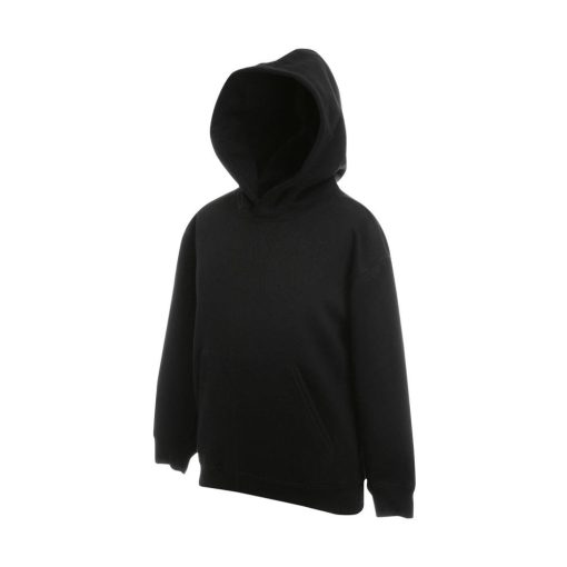 Gyerek Pulóver Kapucnis Hosszú ujjú Fruit of the Loom Classic Hooded Sweat Kids   Fehér   uresp