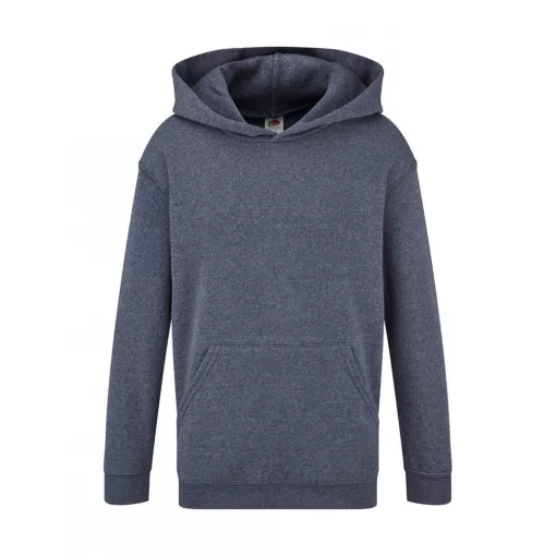 Gyerek kapucnis hosszú ujjú pulóver Fruit of the Loom Kids' Classic Hooded Sweat 164 (14-15), V