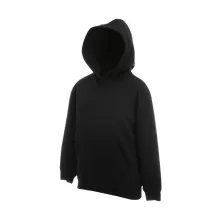 Gyerek Pulóver Kapucnis Hosszú ujjú Fruit of the Loom Classic Hooded Sweat Kids   Azur kék   ur