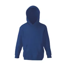 Gyerek Pulóver Kapucnis Hosszú ujjú Fruit of the Loom Classic Hooded Sweat Kids   Azur kék   ur