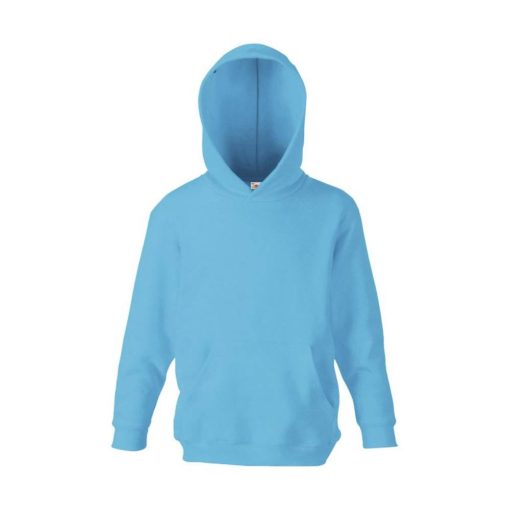 Gyerek Pulóver Kapucnis Hosszú ujjú Fruit of the Loom Classic Hooded Sweat Kids   Lila   urespo