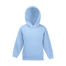 Gyerek Pulóver Kapucnis Hosszú ujjú Fruit of the Loom Classic Hooded Sweat Kids   Kelly zöld