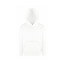 Gyerek Pulóver Kapucnis Hosszú ujjú Fruit of the Loom Classic Hooded Sweat Kids   Kelly zöld