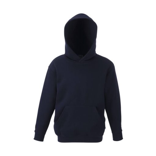 Gyerek Pulóver Kapucnis Hosszú ujjú Fruit of the Loom Classic Hooded Sweat Kids   Kelly zöld
