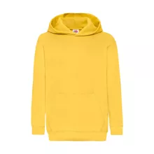 Gyerek Pulóver Kapucnis Hosszú ujjú Fruit of the Loom Classic Hooded Sweat Kids   Napraforgó sá