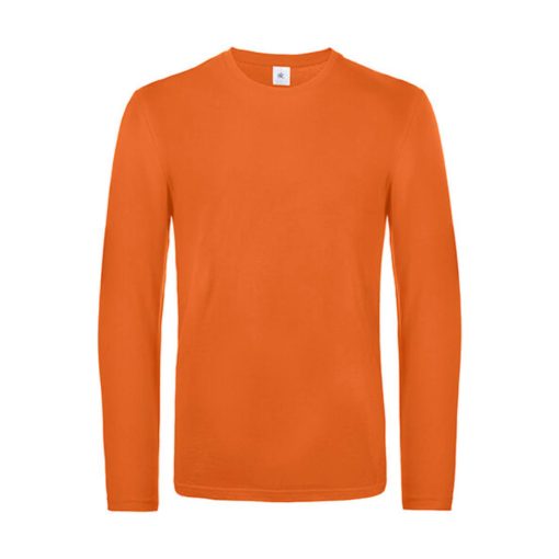 Férfi hosszú ujjú póló B&C #E190 LSL -S, Városi narancssárga