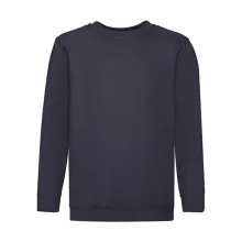 Gyerek Pulóver  Hosszú ujjú Fruit of the Loom Classic Set-In Sweat Kids   Mély sötétkék (navy)