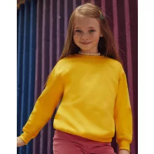 Gyerek hosszú ujjú pulóver Fruit of the Loom Kids\' Classic Set-In Sweat 164 (14-15), Vintage He