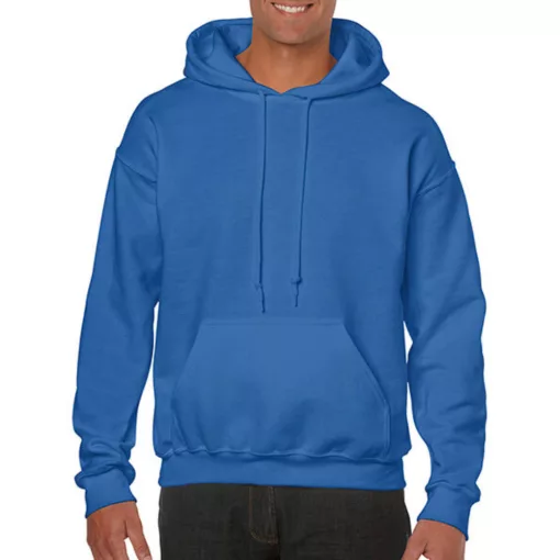 Uniszex Pulóver Kapucnis Hosszú ujjú Gildan Heavy Blend Hooded Sweat   Királykék   urespolo.hu