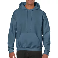 Uniszex Pulóver Kapucnis Hosszú ujjú Gildan Heavy Blend Hooded Sweat   Indigókék   urespolo.hu