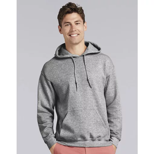 Uniszex Pulóver Kapucnis Hosszú ujjú Gildan Heavy Blend Hooded Sweat   Lila   urespolo.hu