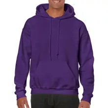 Uniszex Pulóver Kapucnis Hosszú ujjú Gildan Heavy Blend Hooded Sweat   Lila   urespolo.hu