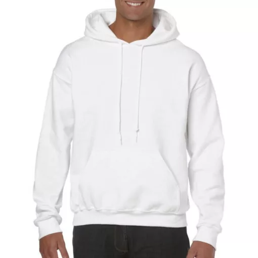 Uniszex Pulóver Kapucnis Hosszú ujjú Gildan Heavy Blend Hooded Sweat   Antik meggypiros   ures
