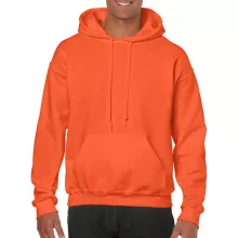 Uniszex Pulóver Kapucnis Hosszú ujjú Gildan Heavy Blend Hooded Sweat   Narancssárga   urespolo