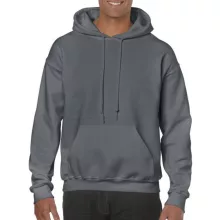 Uniszex Pulóver Kapucnis Hosszú ujjú Gildan Heavy Blend Hooded Sweat   Sötétzöld   urespolo.hu