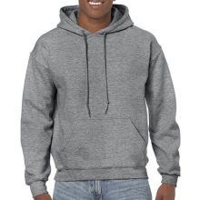 Uniszex Pulóver Kapucnis Hosszú ujjú Gildan Heavy Blend Hooded Sweat   Sötét csokoládébarna