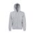 Férfi Pulóver Kapucnis Hosszú ujjú Fruit of the Loom Classic Hooded Sweat Jacket   Fehér   ures