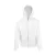 Férfi Pulóver Kapucnis Hosszú ujjú Fruit of the Loom Classic Hooded Sweat Jacket   Fehér   ures