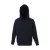 Gyerek Pulóver Kapucnis Hosszú ujjú Fruit of the Loom Premium Kids Hooded Sweat Jacket   Fekete