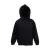 Gyerek Pulóver Kapucnis Hosszú ujjú Fruit of the Loom Classic Hooded Sweat Jacket Kids   Fekete