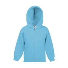 Gyerek Pulóver Kapucnis Hosszú ujjú Fruit of the Loom Classic Hooded Sweat Jacket Kids   Mély s