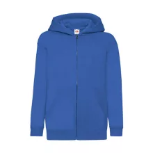 Gyerek Pulóver Kapucnis Hosszú ujjú Fruit of the Loom Classic Hooded Sweat Jacket Kids   Király