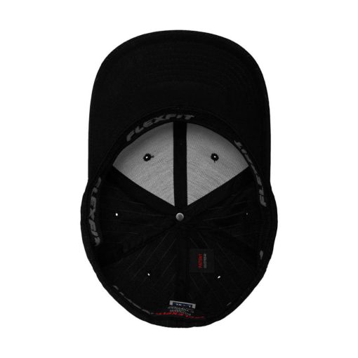 Uniszex  Sapka Flexfit Pinstripe Cap -L/XL, Fekete/Fehér