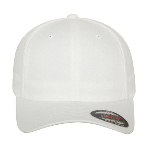 Uniszex  Sapka Flexfit Fitted Baseball Cap -L/XL, Fehér