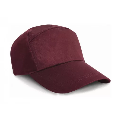 Uniszex sapka Result Caps Promo Sports Cap Egy méret, Burgundi vörös