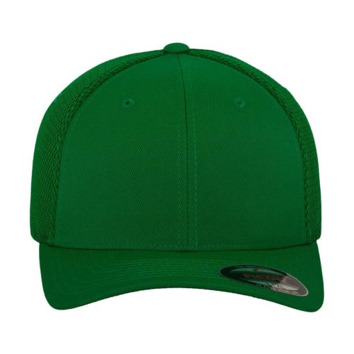 Uniszex  Sapka Flexfit Tactel Mesh Cap -S/M, Zöld