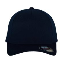 Uniszex  Sapka Flexfit Fitted Baseball Cap -S/M, Sötétkék (navy)