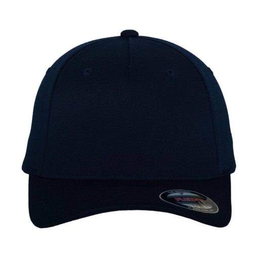 Uniszex  Sapka Flexfit Fitted Baseball Cap -L/XL, Sötétkék (navy)