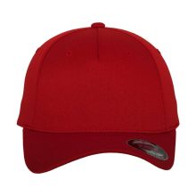 Uniszex  Sapka Flexfit Fitted Baseball Cap -S/M, Piros