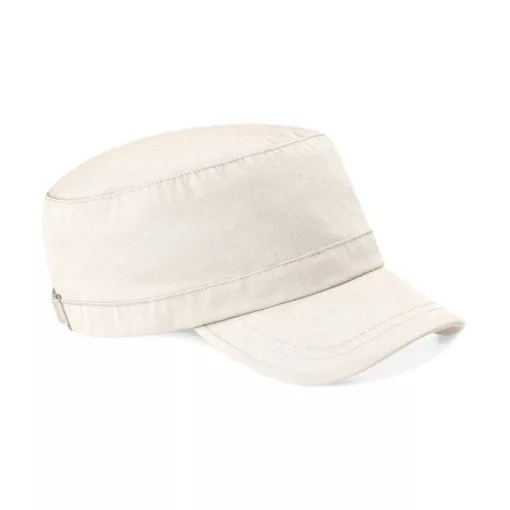 Uniszex sapka Beechfield Army Cap - One Size, Naturál