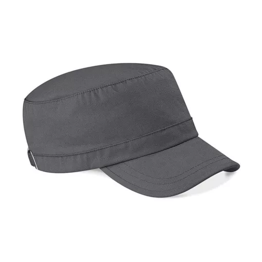 Uniszex sapka Beechfield Army Cap - One Size, Grafitszürke