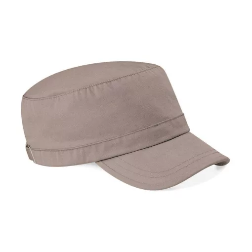 Uniszex sapka Beechfield Army Cap - One Size, Pebble