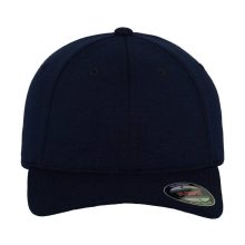 Uniszex  Sapka Flexfit Double Jersey Cap -S/M, Sötétkék (navy)