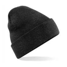 Uniszex téli sapka Beechfield Original Cuffed Beanie Egy méret, Szürke