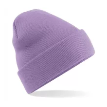 Uniszex téli sapka Beechfield Original Cuffed Beanie Egy méret, Levendula