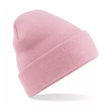 Uniszex téli sapka Beechfield Original Cuffed Beanie Egy méret, Ég kék Világos rózsaszín (pink)