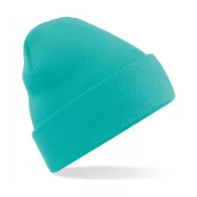 Uniszex téli sapka Beechfield Original Cuffed Beanie Egy méret, Mentazöld