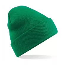 Uniszex téli sapka Beechfield Original Cuffed Beanie Egy méret, Kelly zöld