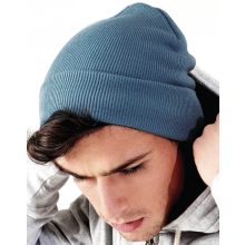 Uniszex téli sapka Beechfield Original Cuffed Beanie Egy méret, Oliva zöld