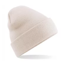 Uniszex téli sapka Beechfield Original Cuffed Beanie Egy méret, Homokbarna