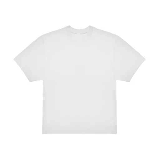 B and C #E220 Oversized T-Shirt TG001 White L