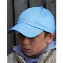 Gyerek sapka Result Caps Junior Low Profil Cotton Cap Egy méret, Sötétkék (navy)