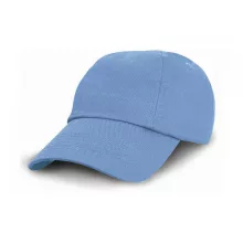 Gyerek sapka Result Caps Junior Low Profil Cotton Cap Egy méret, Ég kék