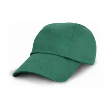 Gyerek sapka Result Caps Junior Low Profil Cotton Cap Egy méret, Jade