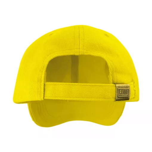 Gyerek sapka Result Caps Junior Low Profil Cotton Cap Egy méret, Sárga